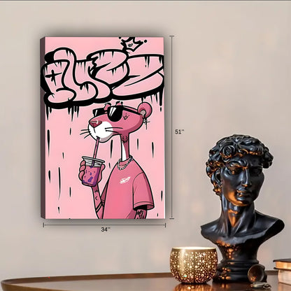 Neutral Abstract Framed Wall Art – Minimalist Line Art for Office or Studio | Liberty Signs #SZ235