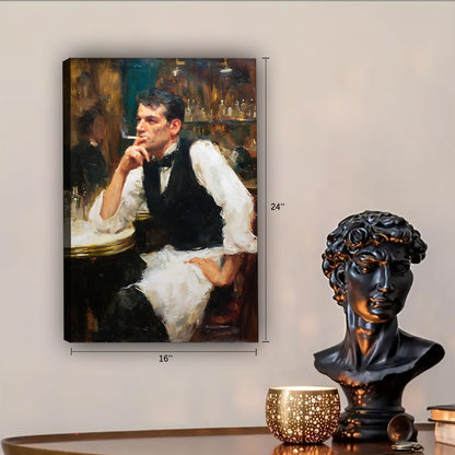 Neutral Abstract Framed Wall Art – Minimalist Line Art for Office or Studio | Liberty Signs #SZ240