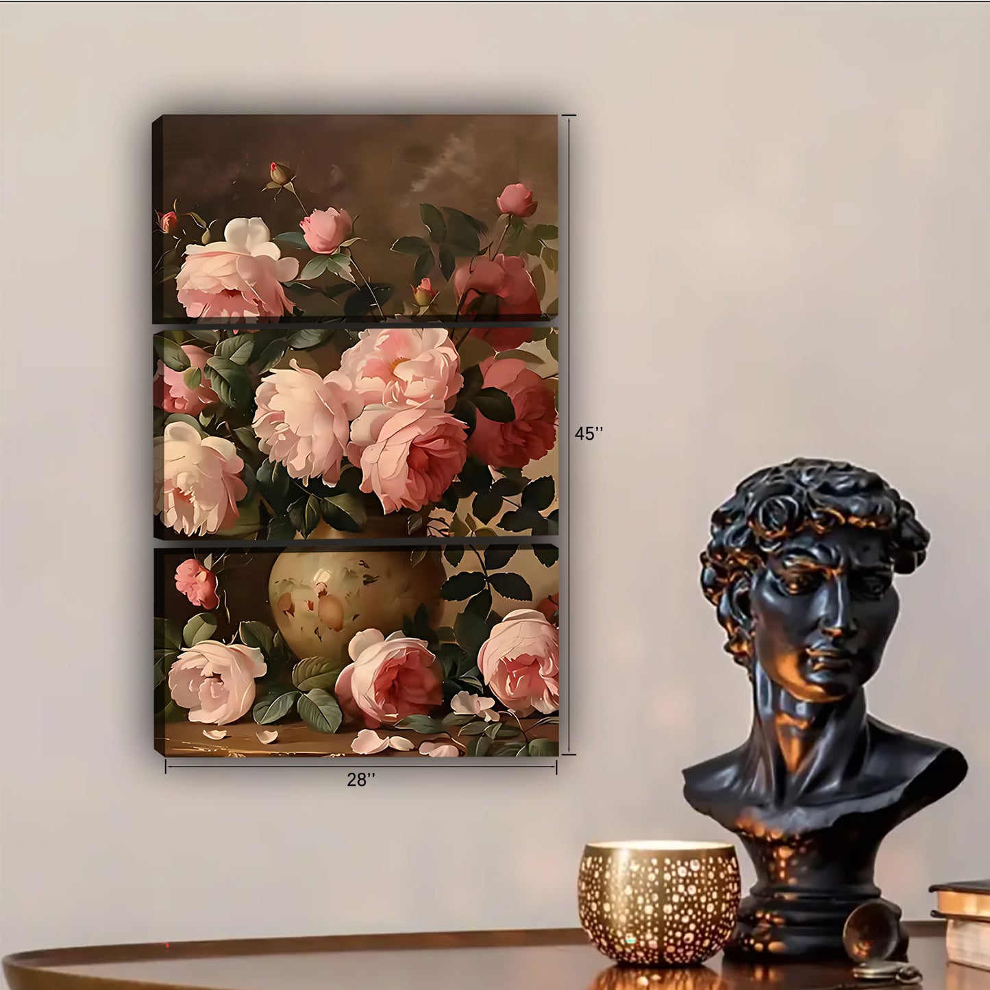 Neutral Abstract Framed Wall Art – Minimalist Line Art for Office or Studio | Liberty Signs #SZ242