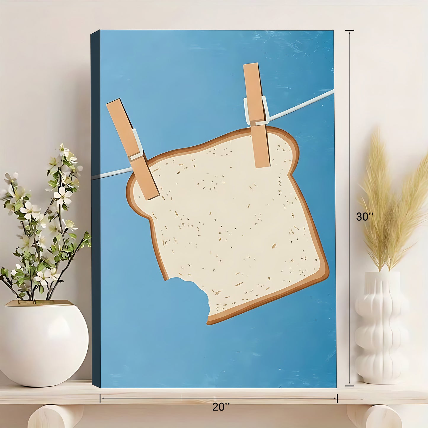 Neutral Abstract Framed Wall Art – Minimalist Line Art for Office or Studio | Liberty Signs #SZ250