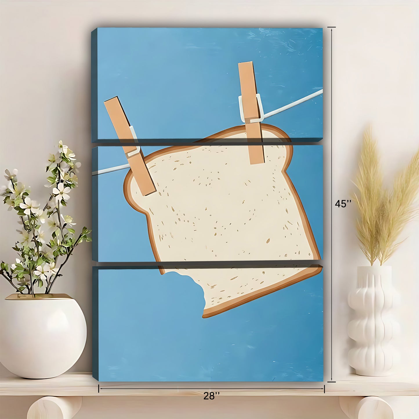 Neutral Abstract Framed Wall Art – Minimalist Line Art for Office or Studio | Liberty Signs #SZ250