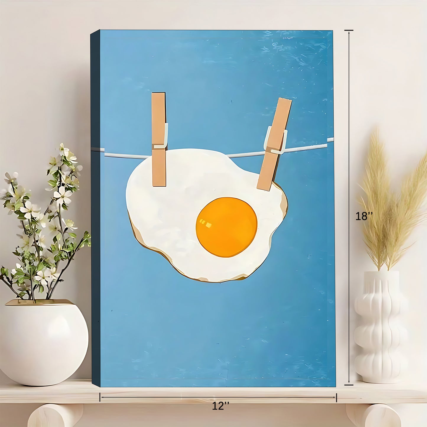 Neutral Abstract Framed Wall Art – Minimalist Line Art for Office or Studio | Liberty Signs #SZ256