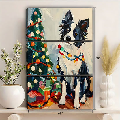 Funny Dog Art - Canvas Wall Art - Abstract Funny Living Room Decor| Liberty Signs #SZ257