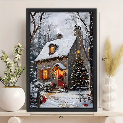 Christmas Wall Art – Festive Canvas Decor for Holiday Homes | Liberty Signs #SZ261