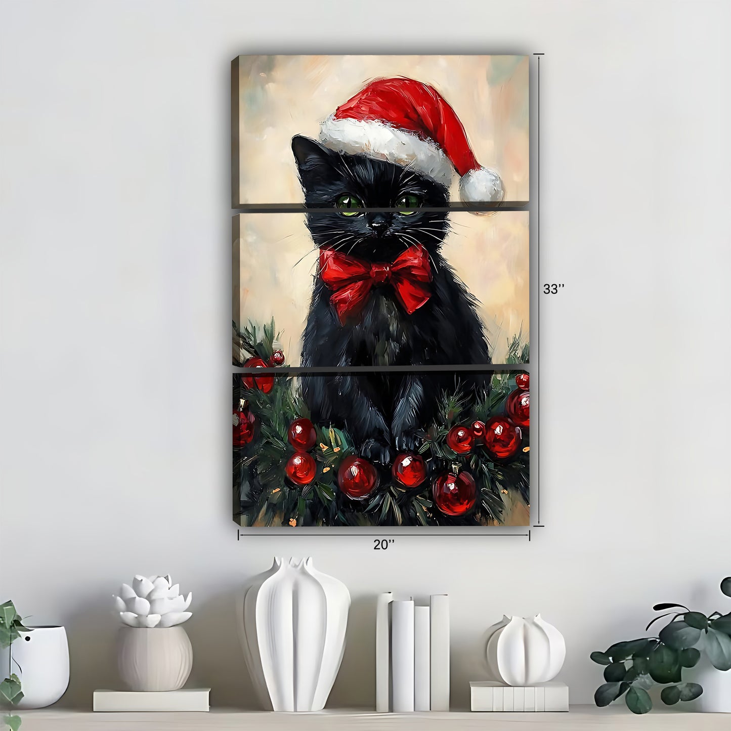 Funny Cat Art - Canvas Wall Art - Abstract Funny Living Room Decor| Liberty Signs #SZ263