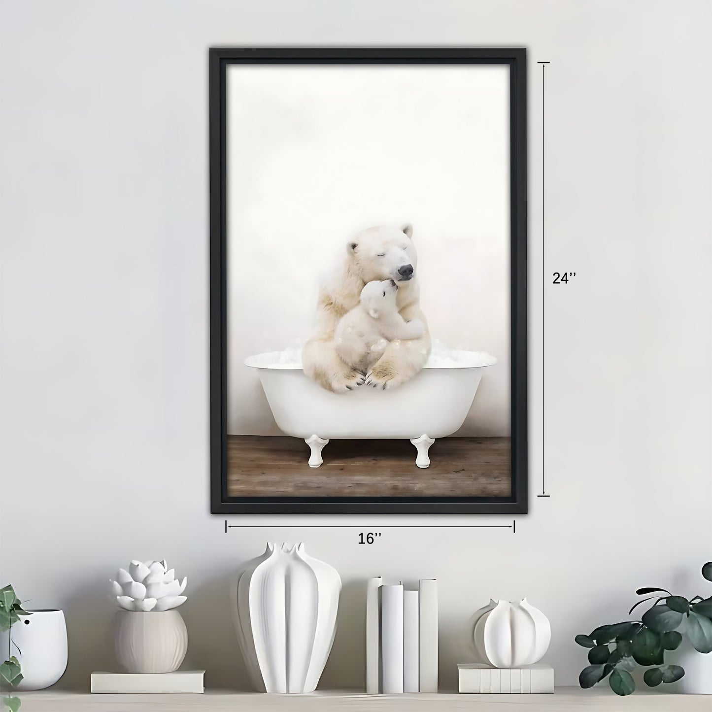 Neutral Abstract Framed Wall Art – Minimalist Line Art for Office or Studio | Liberty Signs #SZ270