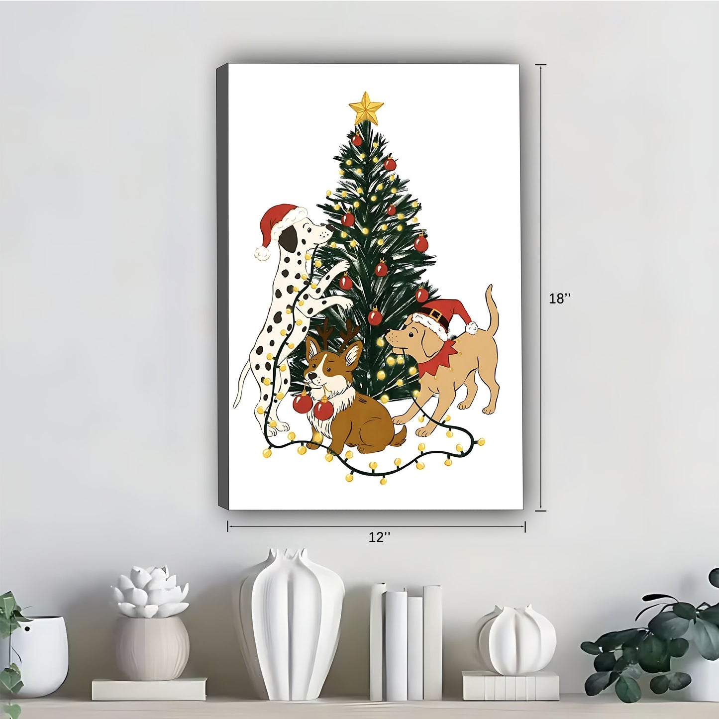 Christmas Wall Art – Festive Canvas Decor for Holiday Homes | Liberty Signs #SZ280