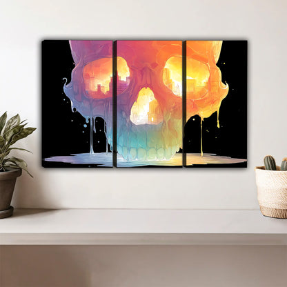 Halloween Collection - Canvas Wall Art - Holiday Living Room Decor | Liberty Sign #HZ016