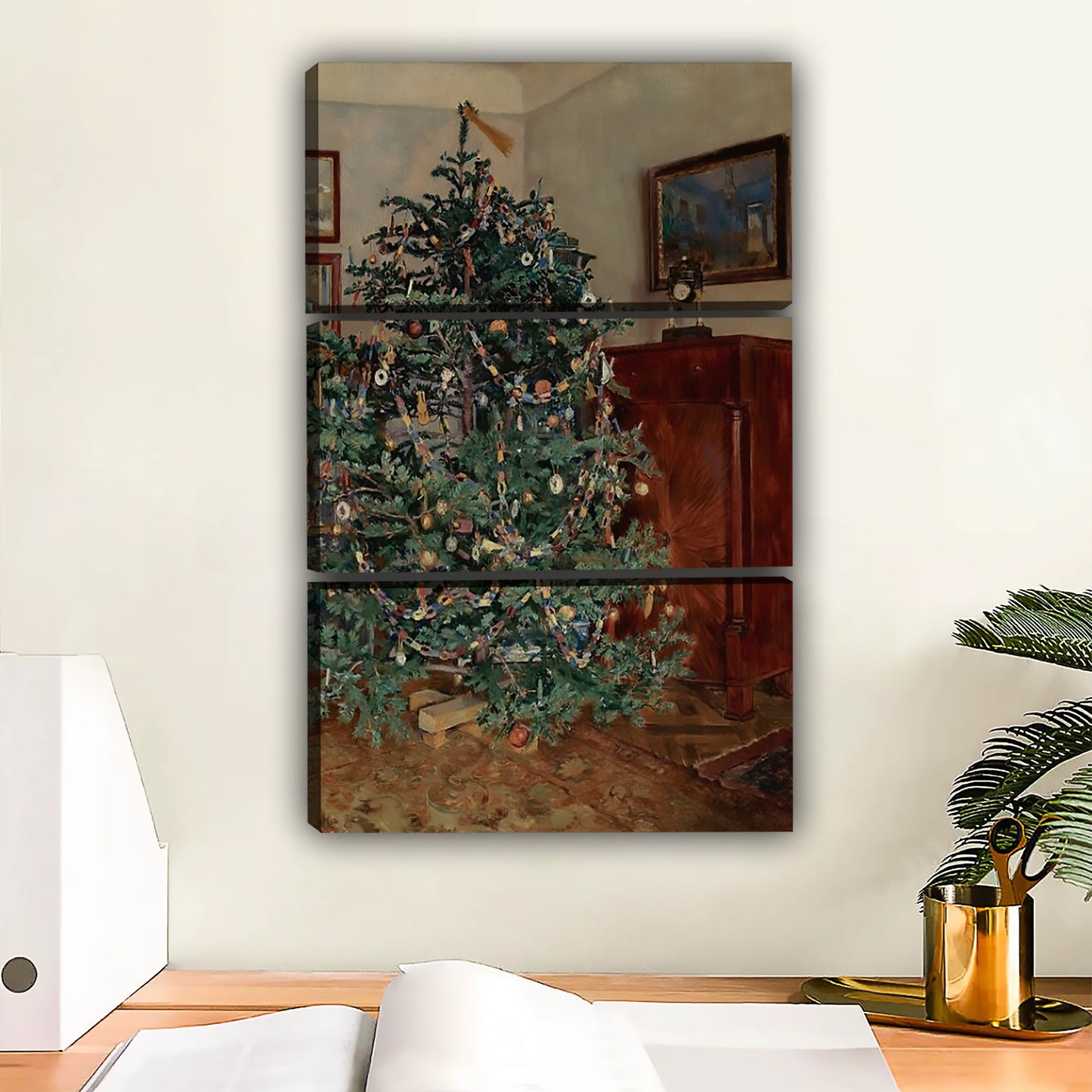 Christmas Wall Art – Festive Canvas Decor for Holiday Homes | Liberty Signs #SZ133