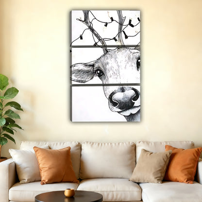 Christmas Wall Art – Festive Canvas Decor for Holiday Homes | Liberty Signs #SZ215