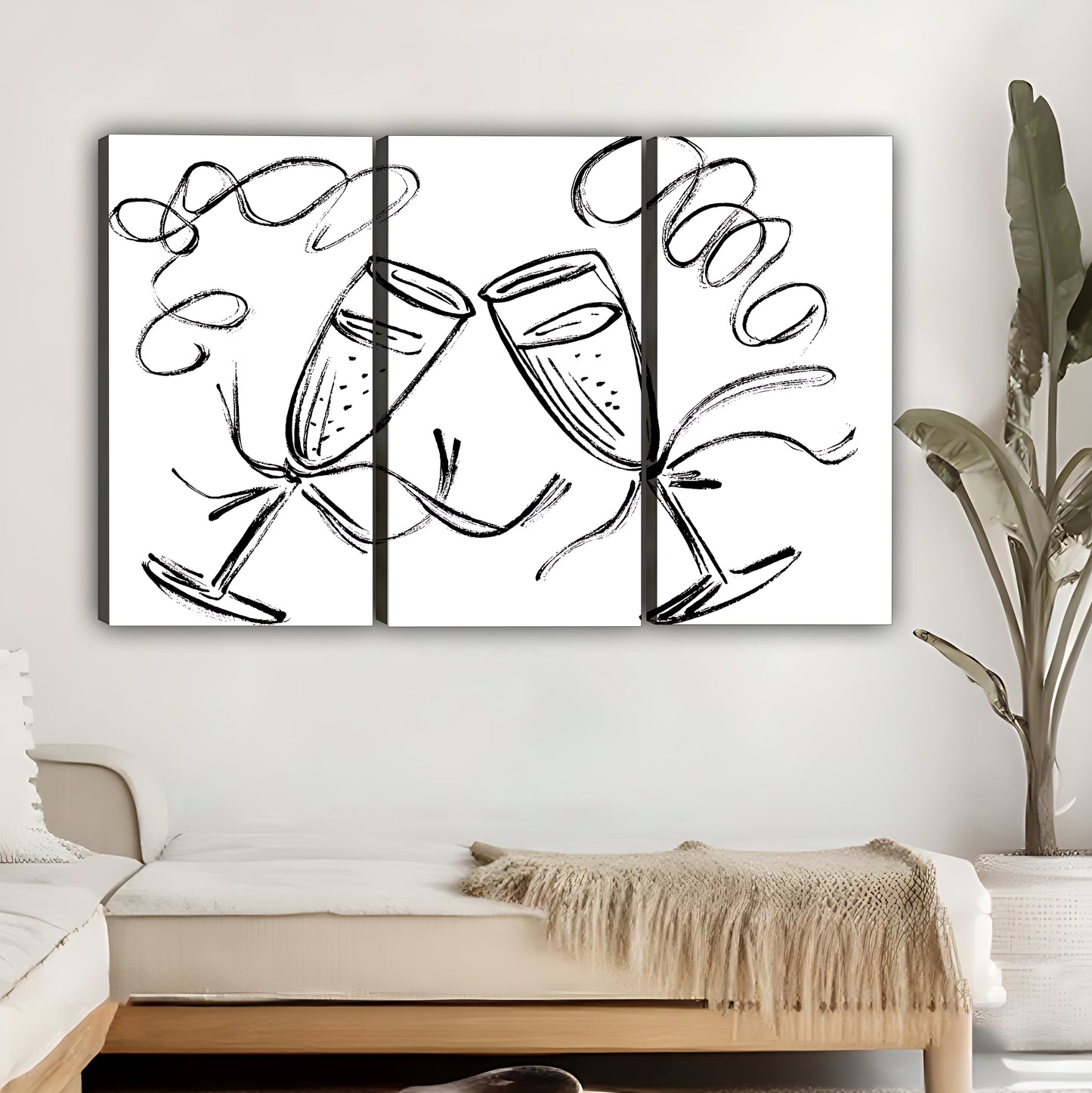 Oil Painting Landscape Art - Canvas Wall Art - Landscape Design Living Room Decor | Liberty Signs #HZ012