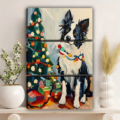 Funny Dog Art - Canvas Wall Art - Abstract Funny Living Room Decor| Liberty Signs #SZ257