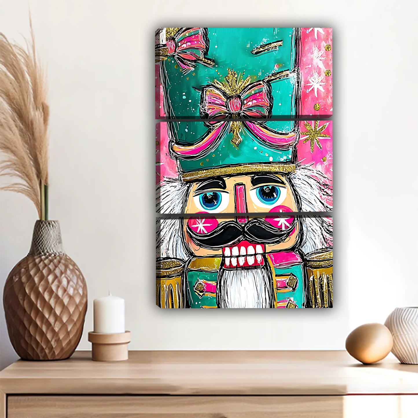 Christmas Wall Art – Festive Canvas Decor for Holiday Homes | Liberty Signs #SZ141