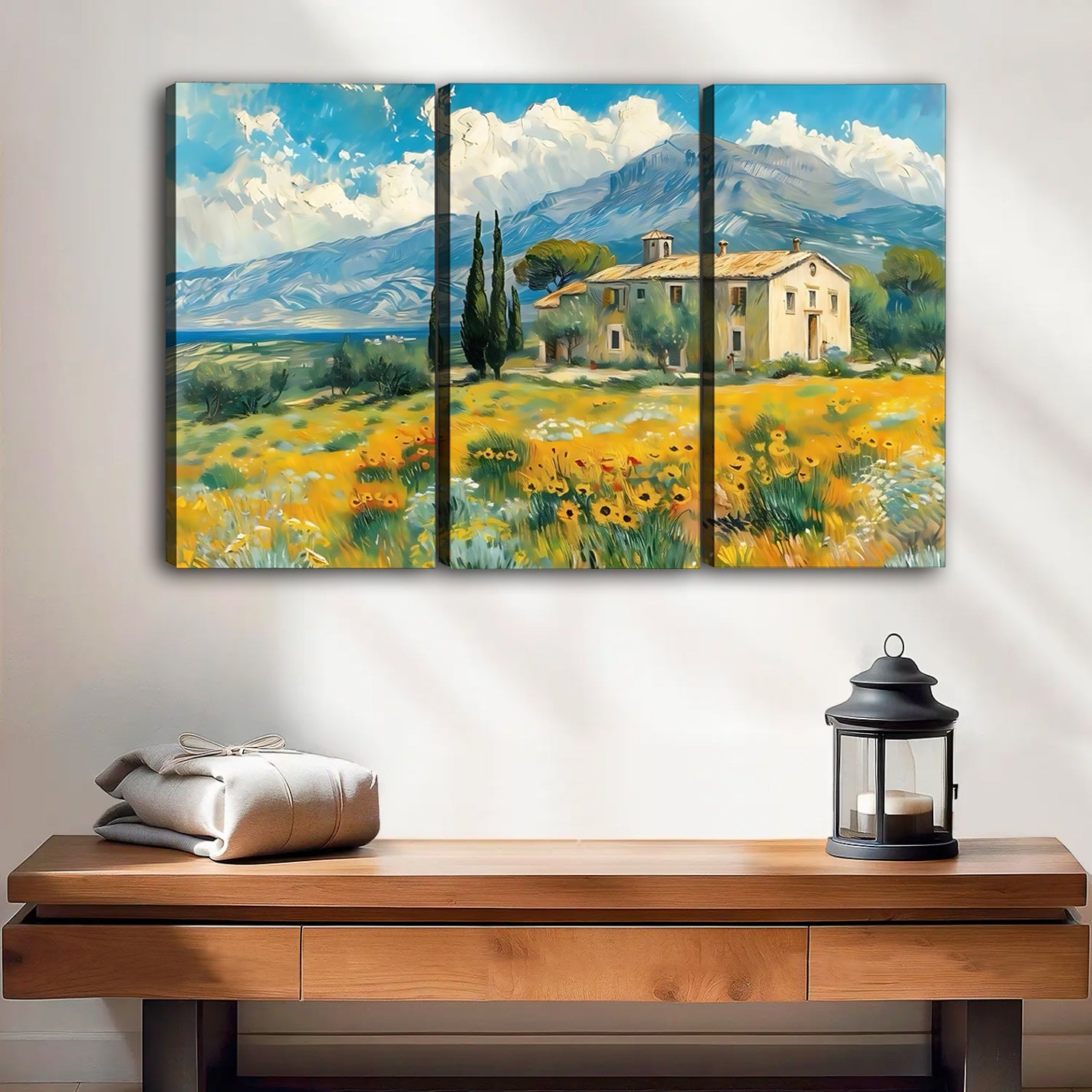 Oil Painting Landscape Art -  Canvas Wall Art - Landscape Design Living Room Decor |  Liberty Signs #HZ006