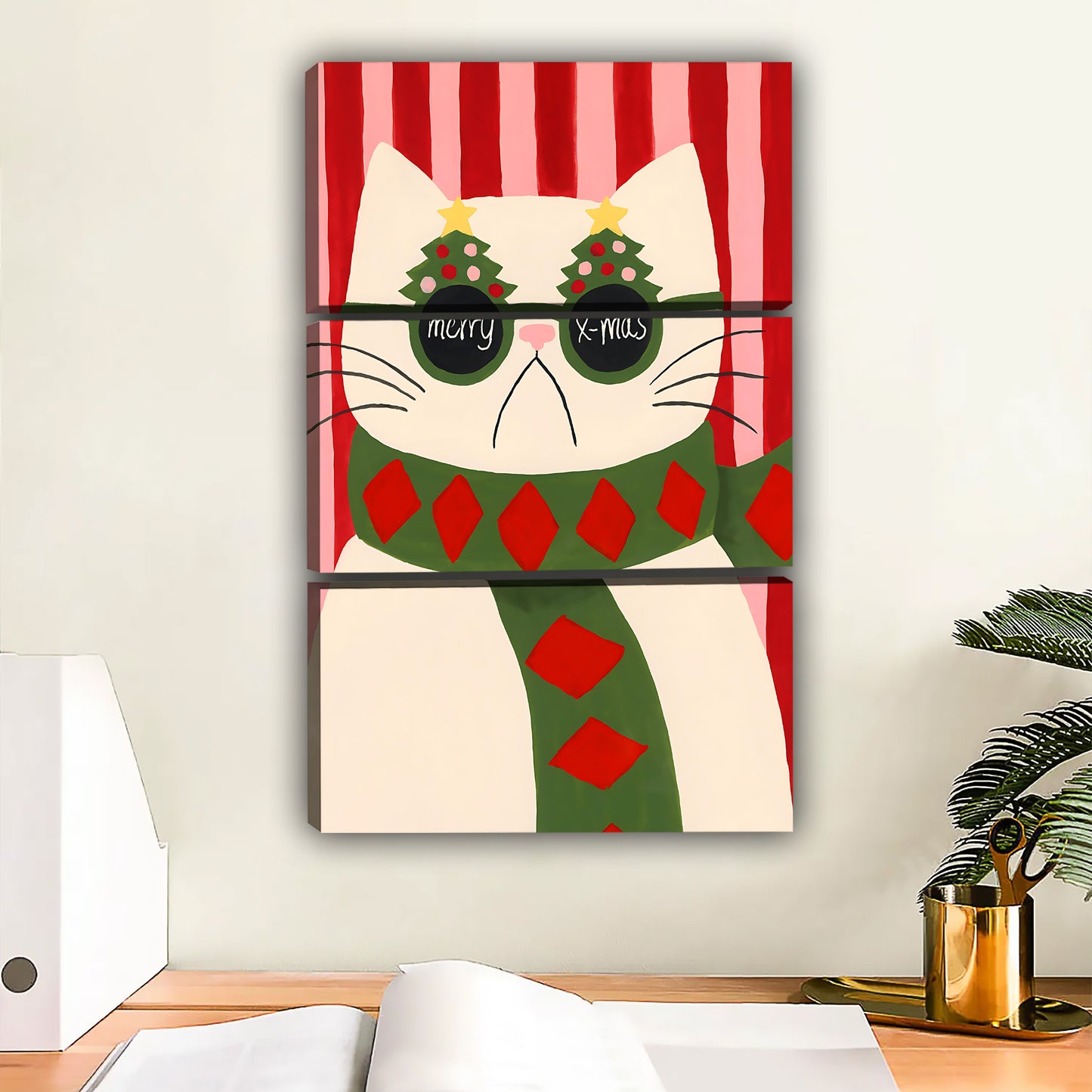 Christmas Wall Art – Festive Canvas Decor for Holiday Homes | Liberty Signs #SZ125