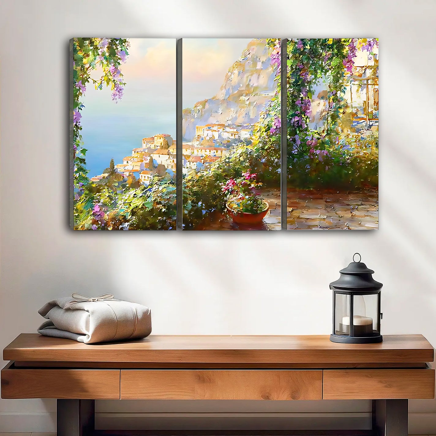 Oil Painting Landscape Art -  Canvas Wall Art - Landscape Design Living Room Decor | Liberty Signs #HZ003