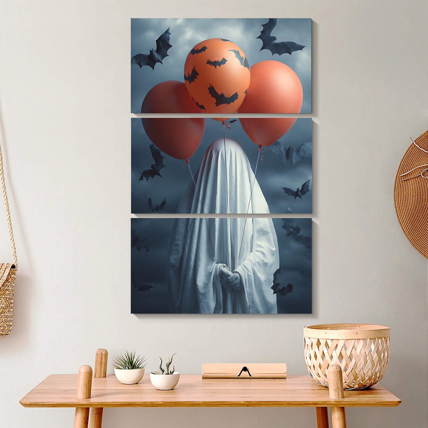 Halloween Collection -  Canvas Wall Art - Holiday Living Room Decor | Liberty Sign #SZ014
