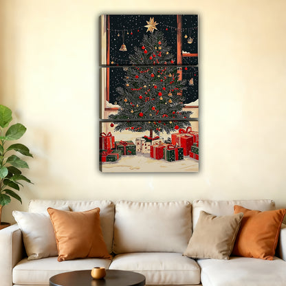 Christmas Wall Art – Festive Canvas Decor for Holiday Homes | Liberty Signs #SZ204