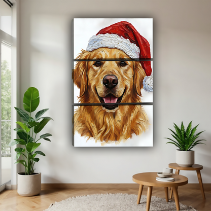 Funny Dog Art - Canvas Wall Art - Abstract Funny Living Room Decor| Liberty Signs #SZ156