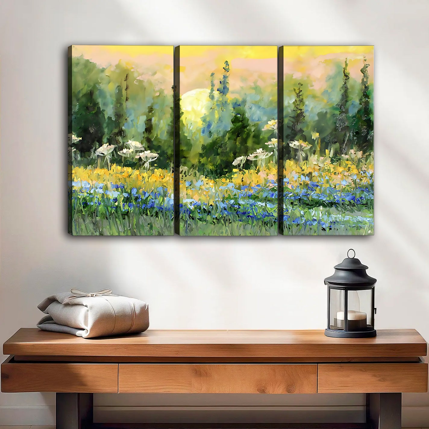 Oil Painting Landscape Art - Canvas Wall Art - Landscape Design Living Room Decor |  Liberty Signs #HZ005