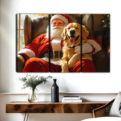 Funny Dog Art - Canvas Wall Art - Abstract Funny Living Room Decor| Liberty Signs #HZ062