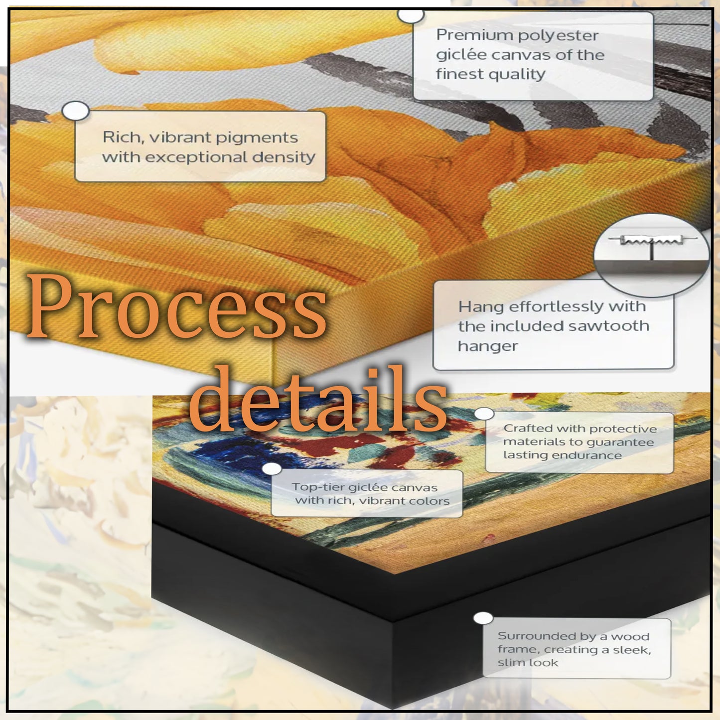 Funny Cat Art - Canvas Wall Art - Abstract Funny Living Room Decor| Liberty Signs #SZ129