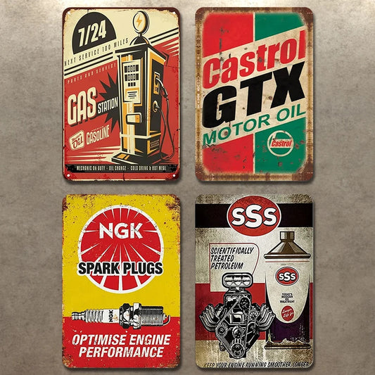 8x12 Classic Car Metal Sign – Vintage Tin Wall Art for Auto Fans & Garages | Liberty Signs #ZH4008