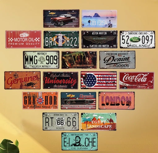 6x12 Classic Car Metal Sign – Vintage Tin Wall Art for Auto Fans & Garages | Liberty Signs #ZH4015
