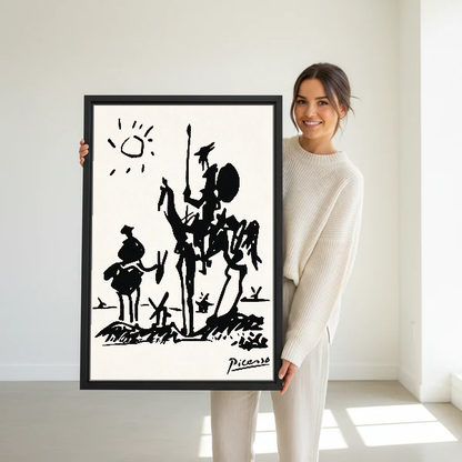 Don Quixote Canvas Wall Art L6308