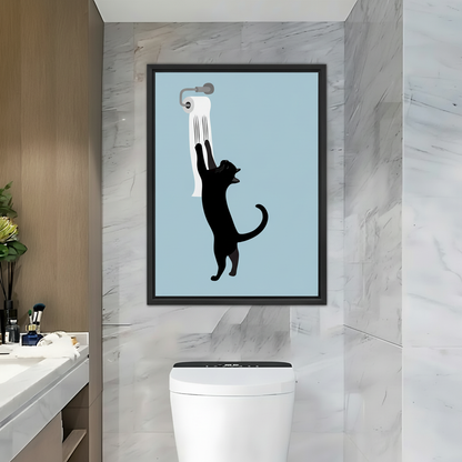 Cat Black Frame 1:1