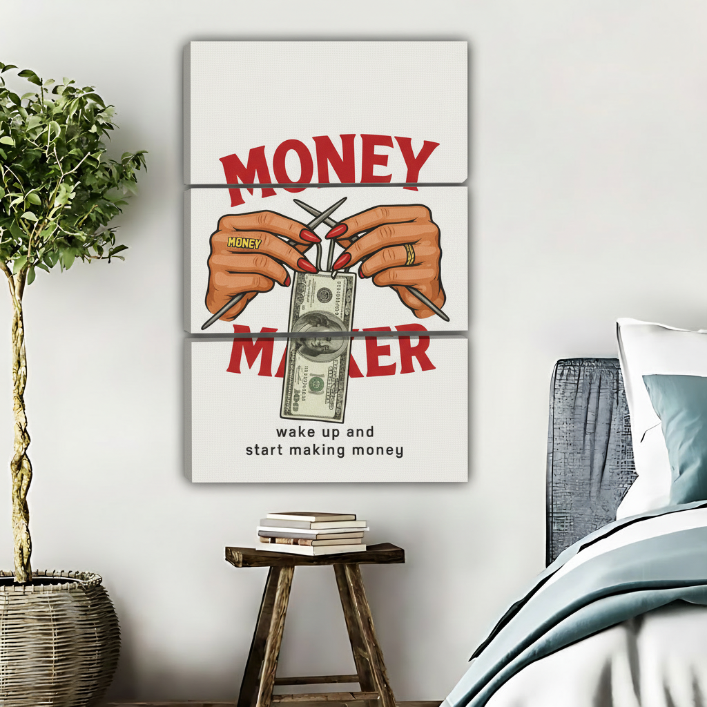 MONEY MAKER-三联画