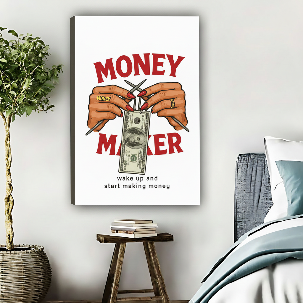 MONEY MAKER-无框画布