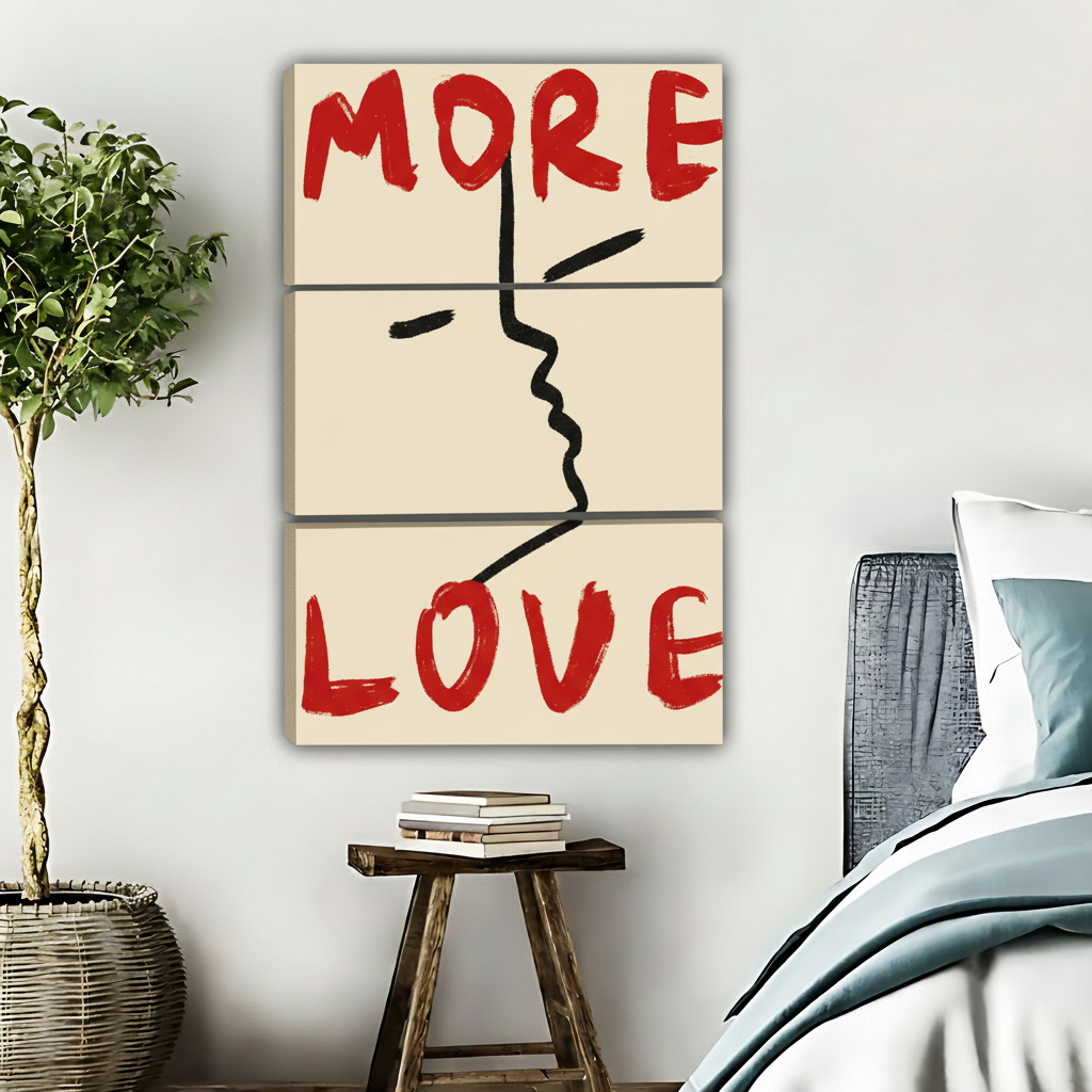 MORE LOVE-三联画