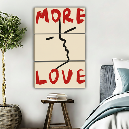 MORE LOVE-三联画