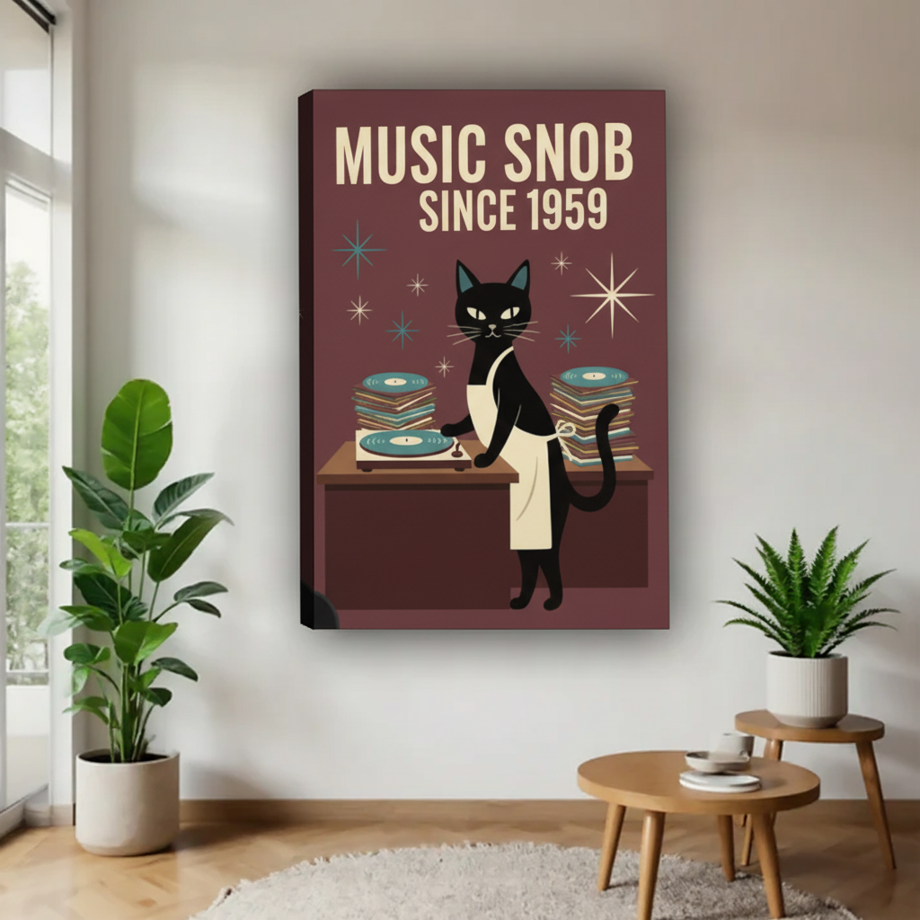 立体包边-Music Snob客厅