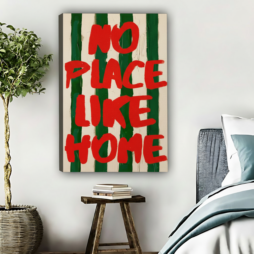 NO PLACE LIKE HOME-无框画布