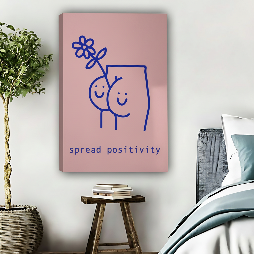 spread positivity-无框画布