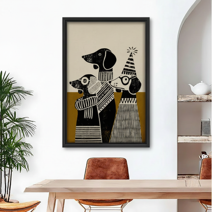 Well Balanced Replaced with Party Dogs Frame