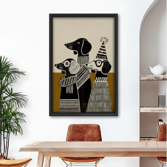 Well Balanced Replaced with Party Dogs Frame